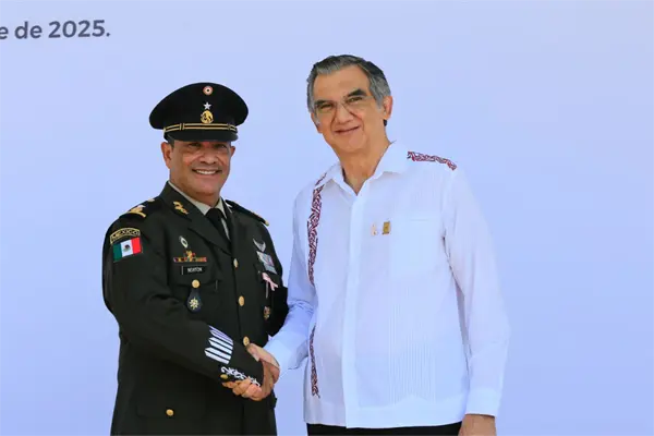 El general Newton Manuel Chávez Baños asume el mando de la 48 Zona Militar en Tamaulipas