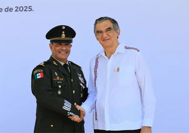 El general Newton Manuel Chávez Baños asume el mando de la 48 Zona Militar en Tamaulipas
