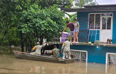 Damnificados por lluvias recibirán 20 mil pesos; siguen comunidades incomunicadas en 3 estados
