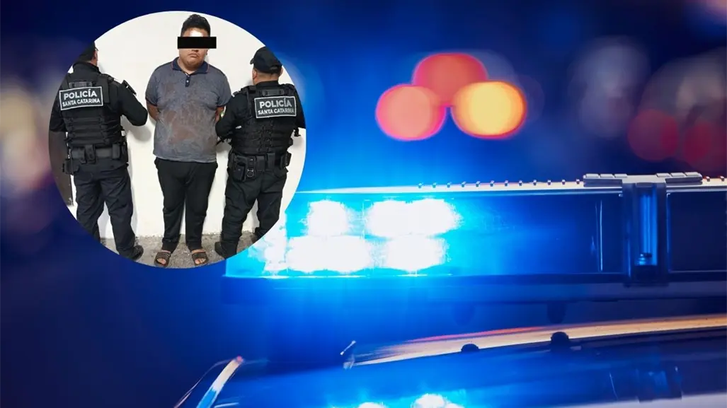 Policía de Santa Catarina detiene a presunto homicida en operativo