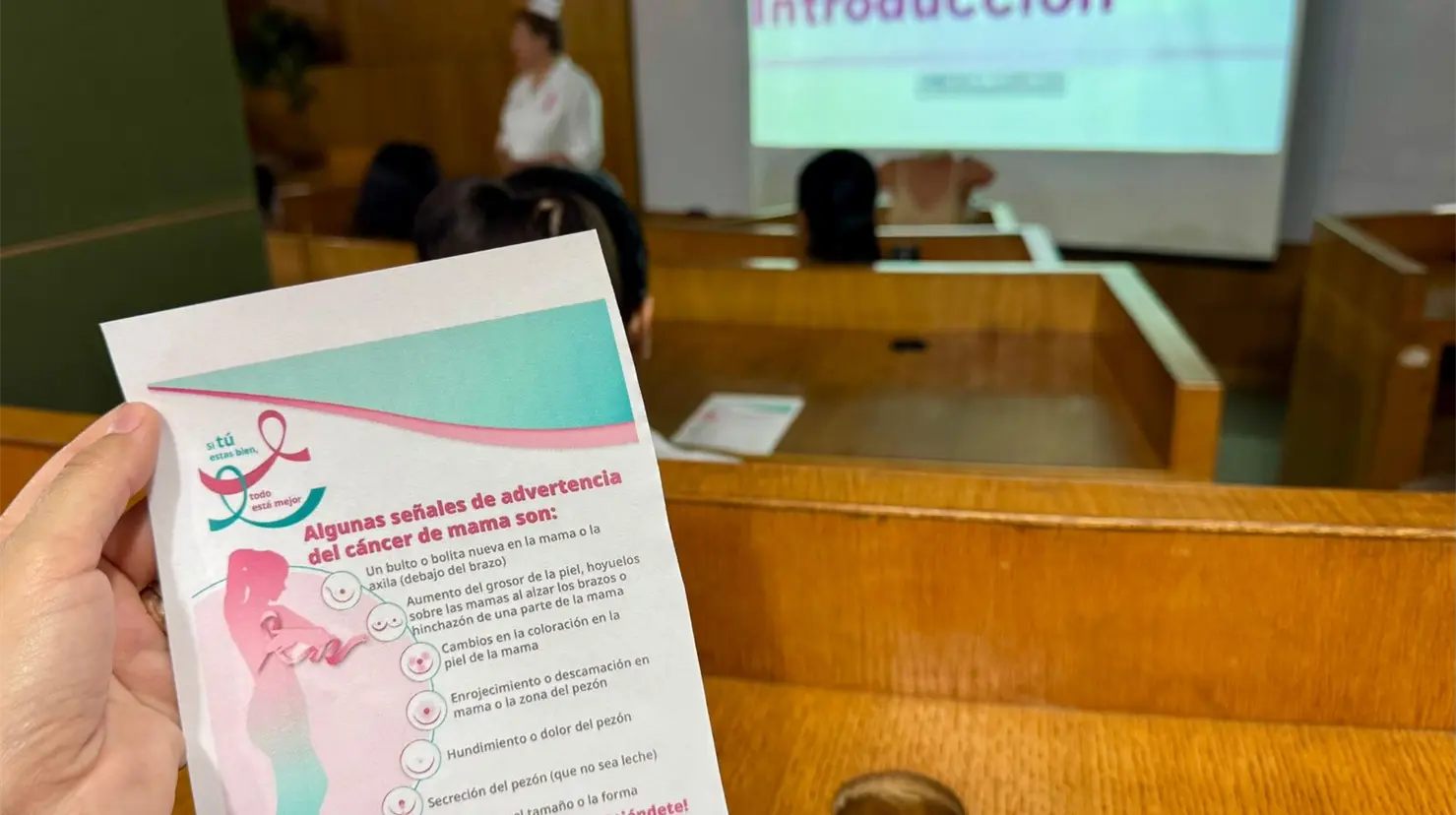 El IPSSET se viste de Rosa, impulsa concientización contra El Cáncer de Mama