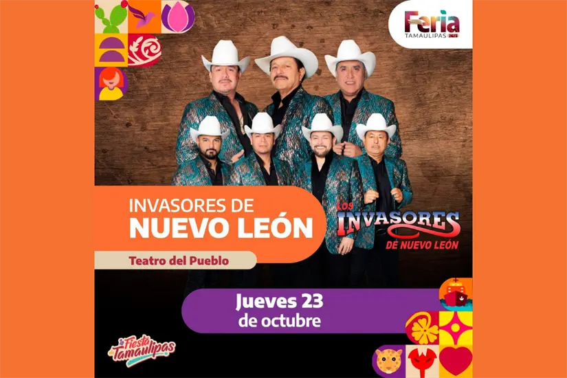 Los Invasores de Nuevo León te esperan con sus corridos y música norteña | Foto: Perla Herrera