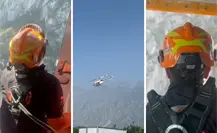 Cae senderista más de 100 metros en el Pico UDEM; sigue operativo de búsqueda