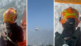 Cae senderista más de 100 metros en el Pico UDEM; sigue operativo de búsqueda