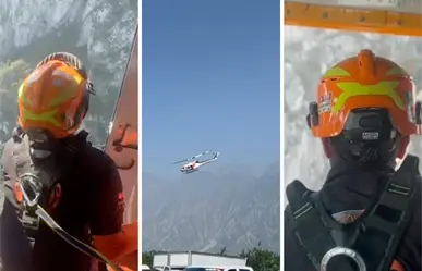 Cae senderista más de 100 metros en el Pico UDEM; sigue operativo de búsqueda