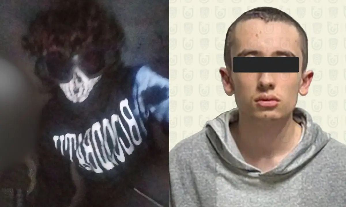 Lex Ashton, joven acusado de homicidio en CCH Sur. Foto: Facebook (Lex Ashton) | Fiscalía CDMX | Canva