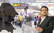 ¿Cuál fue el motivo de la visita de Andy López Beltrán a Coahuila?