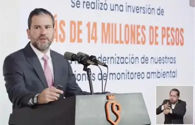 EN VIVO: Dan a conocer detalles del nuevo programa de monitoreo ambiental en Nuevo León