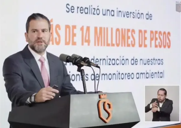 EN VIVO: Dan a conocer detalles del nuevo programa de monitoreo ambiental en Nuevo León