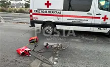 VIDEO | Ciclista muere tras ser atropellado en Guadalupe y desata cierre vial