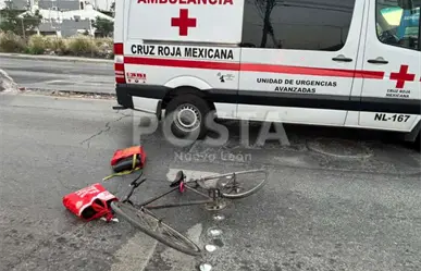 VIDEO | Ciclista muere tras ser atropellado en Guadalupe y desata cierre vial