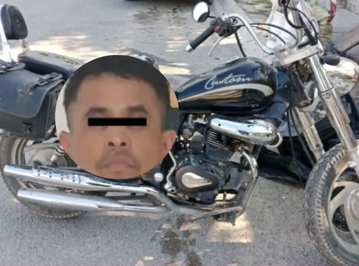 El conductor fue identificado como Ever “N”, de 36 años de edad, quien no pudo acreditar la propiedad de la unidad. Foto: Canva/Secretaría de Seguridad y Vialidad de Salinas Victoria.
