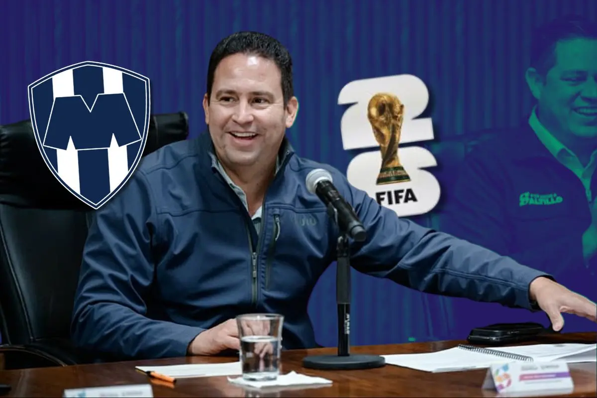 Saltillo se une al Club rayados en pro del próximo Mundial 2026 / Foto: Gobierno de Saltillo | Canva