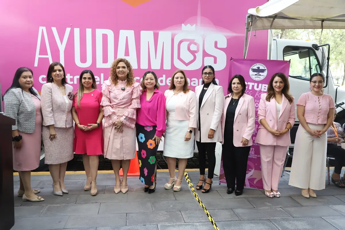 El Poder Judicial de Nuevo León llevó a cabo una jornada de salud. Foto: PJNL