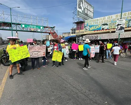 Vecinos de Chimalhuacán bloquean calles tras 10 meses sin agua