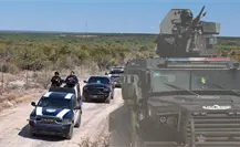 Refuerzan operativos de seguridad en el norte de Coahuila con apoyo aéreo y terrestre