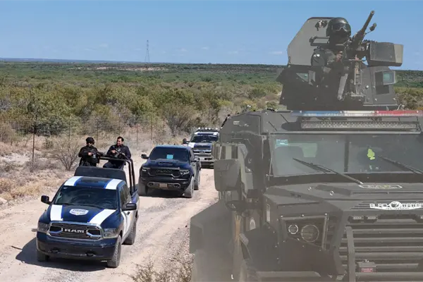 Refuerzan operativos de seguridad en el norte de Coahuila con apoyo aéreo y terrestre