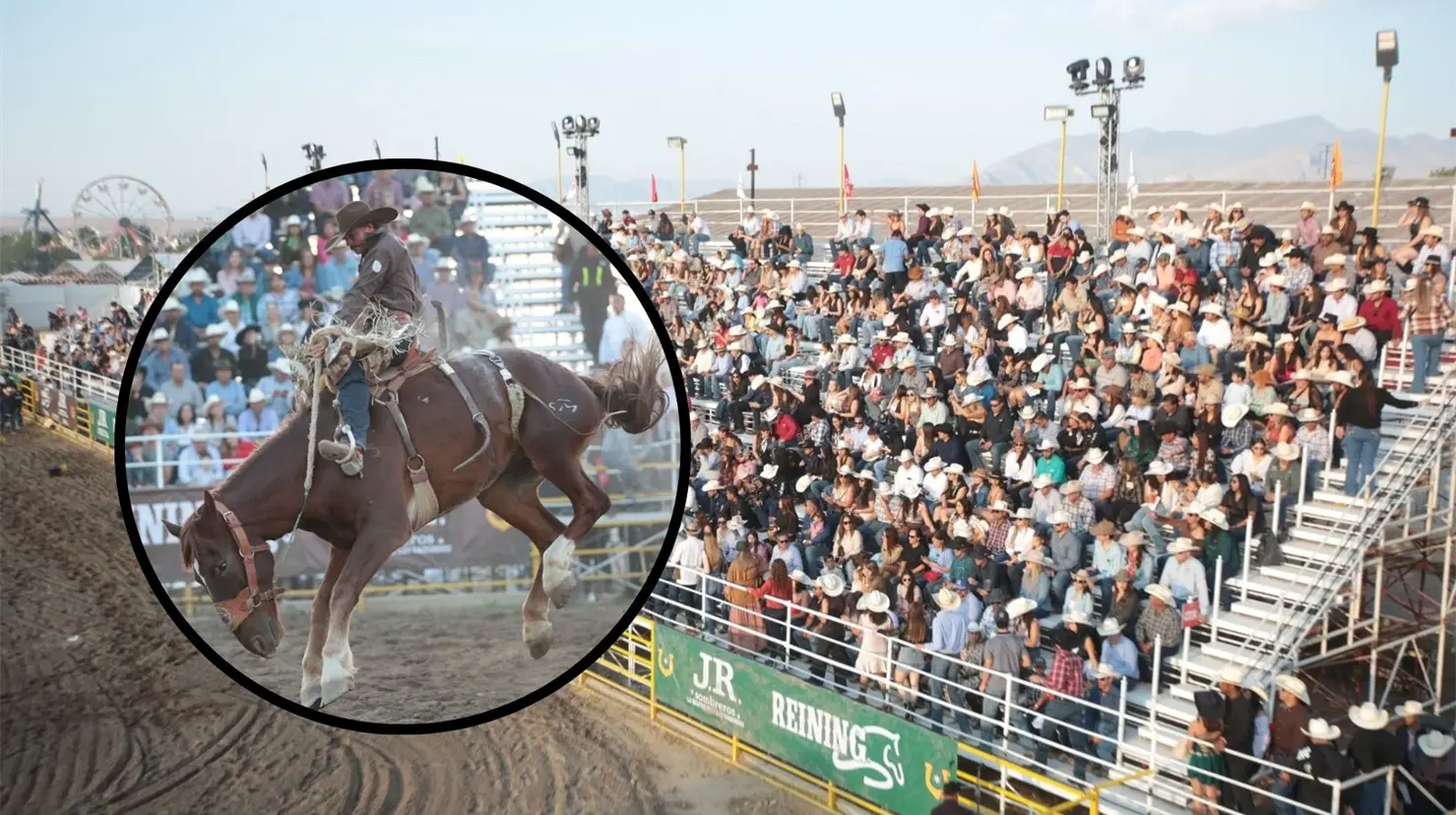 Cerca de 80 mil personas disfrutaron del Rodeo Fest Saltillo 2025. (Fotografía: Rodeo Fest Saltillo 2025)