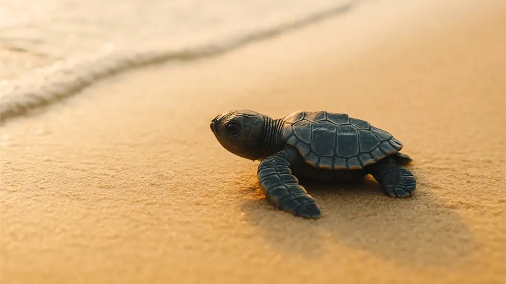 Más de 375 mil crías de tortuga carey, blanca y caguama liberadas en las costas de Yucatán