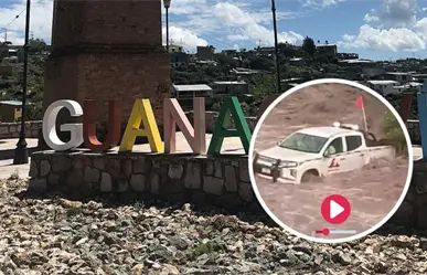 VIDEO | Mineros sobreviven tras ser arrastrados por un río de Durango en su camioneta
