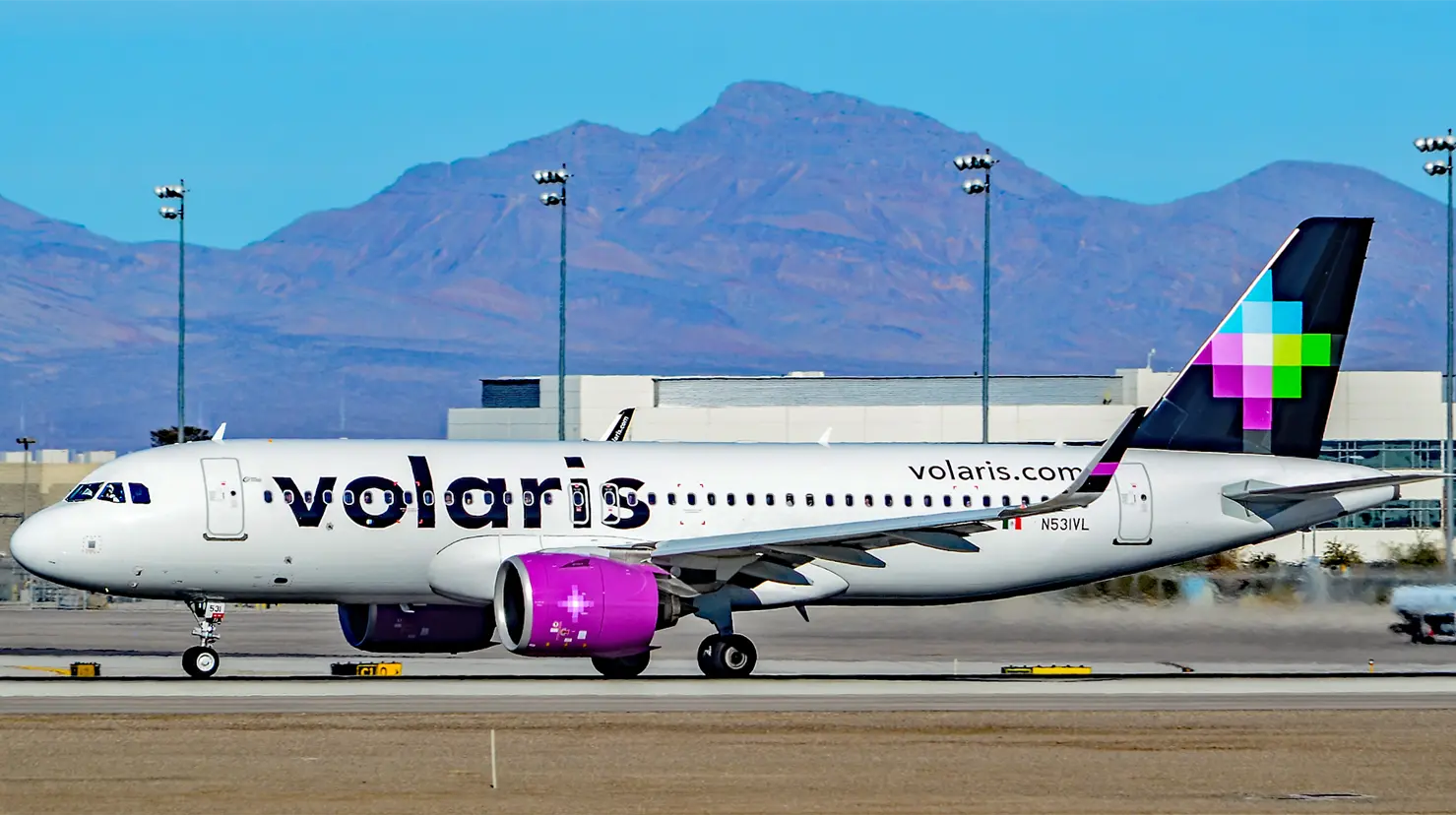 Volaris desvía vuelo hasta Guatemala; iba de Guadalajara a Chiapas. Foto: Volaris.