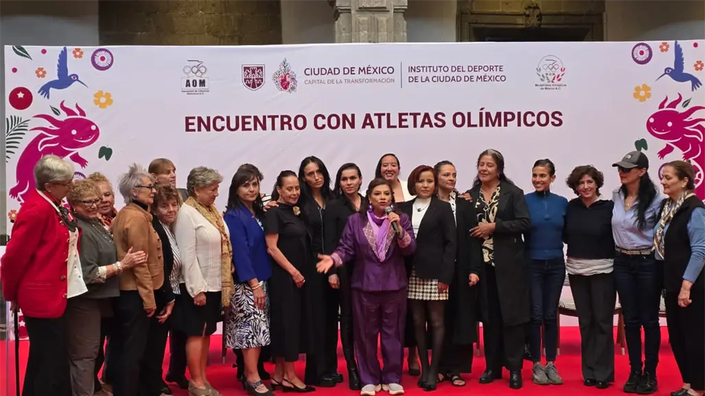 Clara Brugada nombra a atletas olímpicos como embajadores de paz y orgullo nacional en CDMX