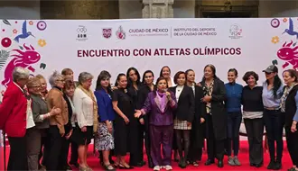 Clara Brugada nombra a atletas olímpicos como embajadores de paz y orgullo nacional en CDMX