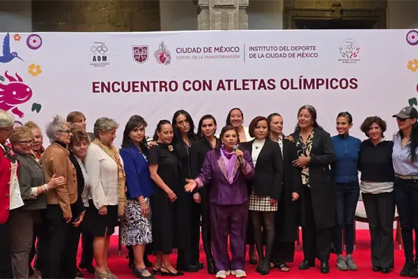 Clara Brugada nombra a atletas olímpicos como embajadores de paz y orgullo nacional en CDMX