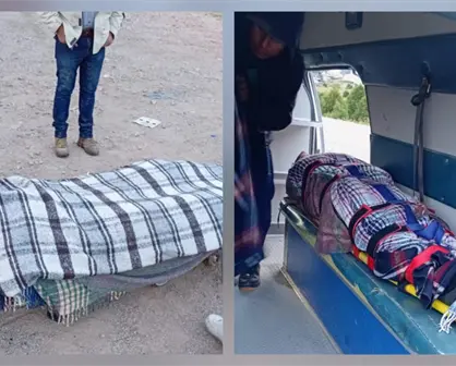 Trabajadores salen con vida de un derrumbe en una mina de Durango