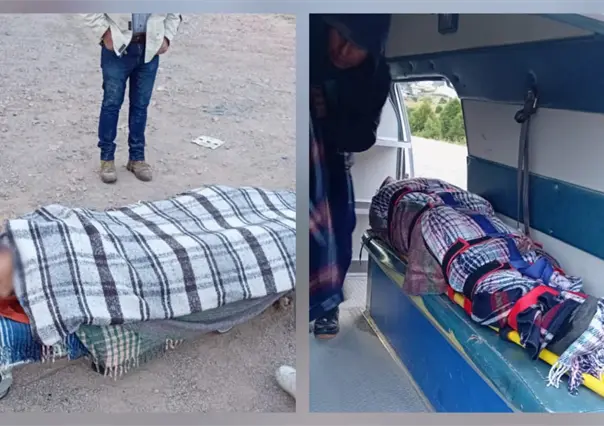 Trabajadores salen con vida de un derrumbe en una mina de Durango