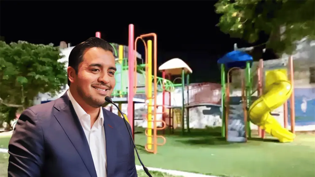 Jesús Nava entrega el primer parque al 100 en Santa Catarina; esto informó el municipio