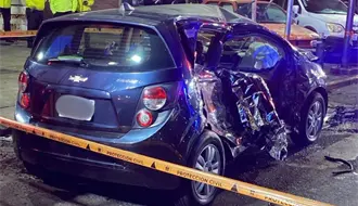 Tragedia en Iztacalco: choque entre camión y automóvil deja un muerto en CDMX