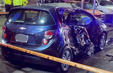 Tragedia en Iztacalco: choque entre camión y automóvil deja un muerto en CDMX