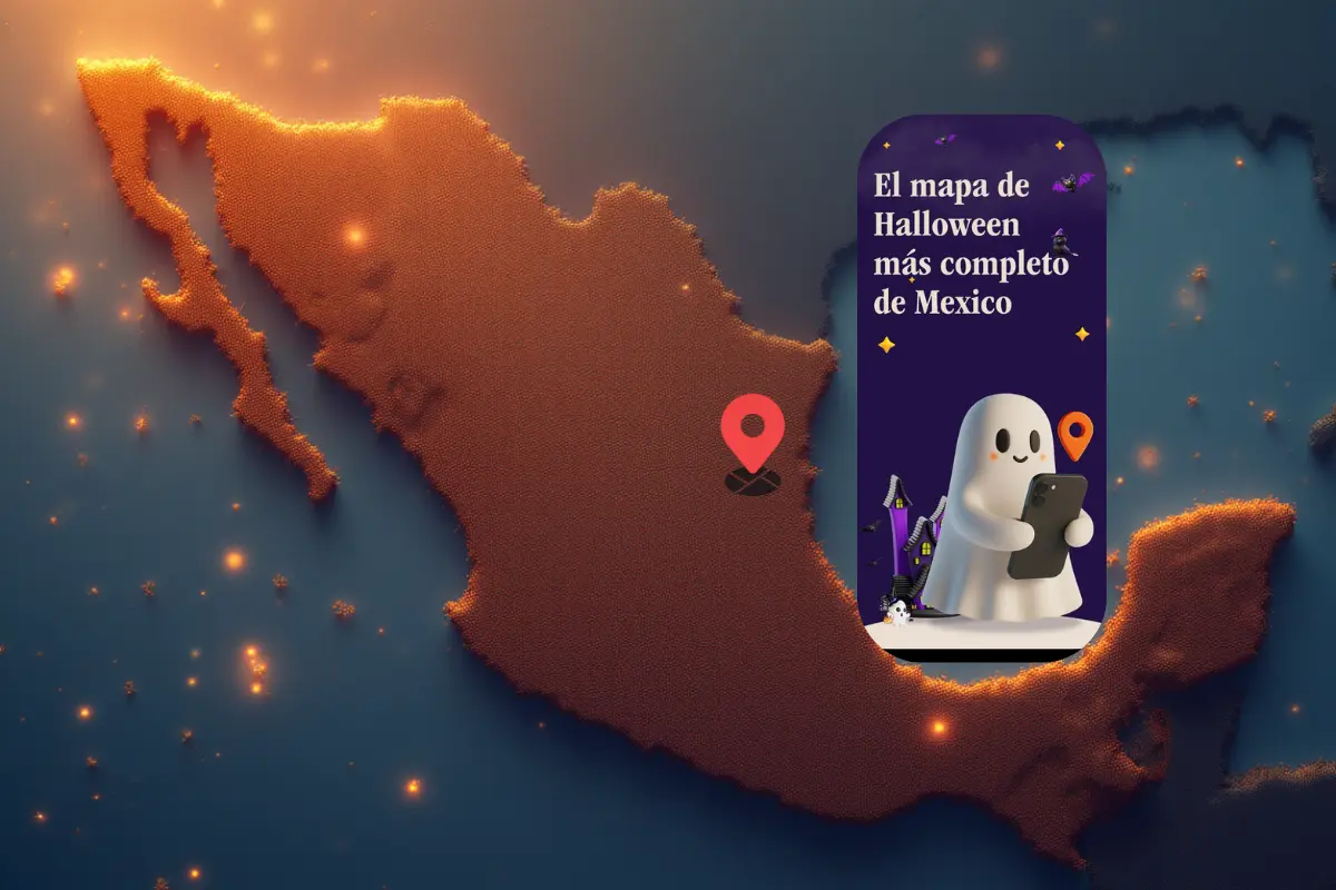 Descarga tu app y has tu recorrido de Halloween | Foto: Perla Herrera