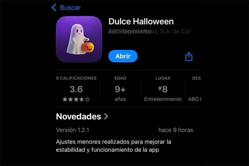 Descarga tu App dulce Halloween | Foto: Perla Herrera