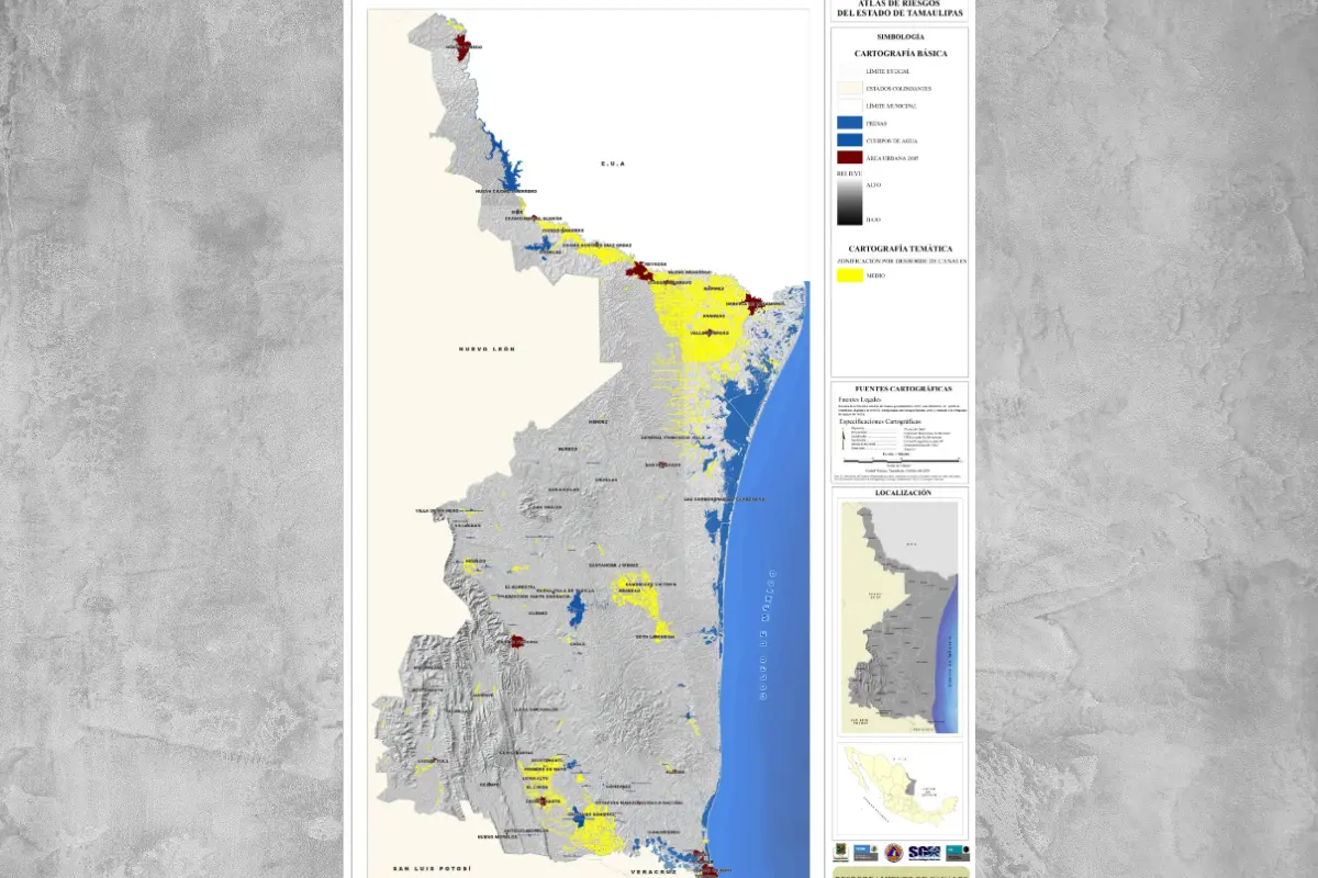 El resto opera con datos de hace más de una década, lo que limita la capacidad de respuesta ante desastres naturales. Foto: Gobierno del Estado