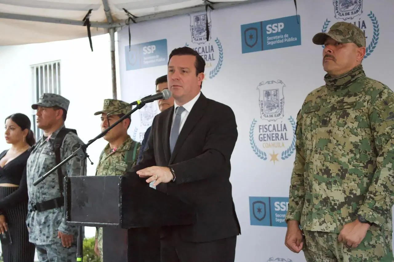 Se ha realizado un operativo conjunto tras los enfrentamientos. (Fotografía: Gobierno de Coahuila)