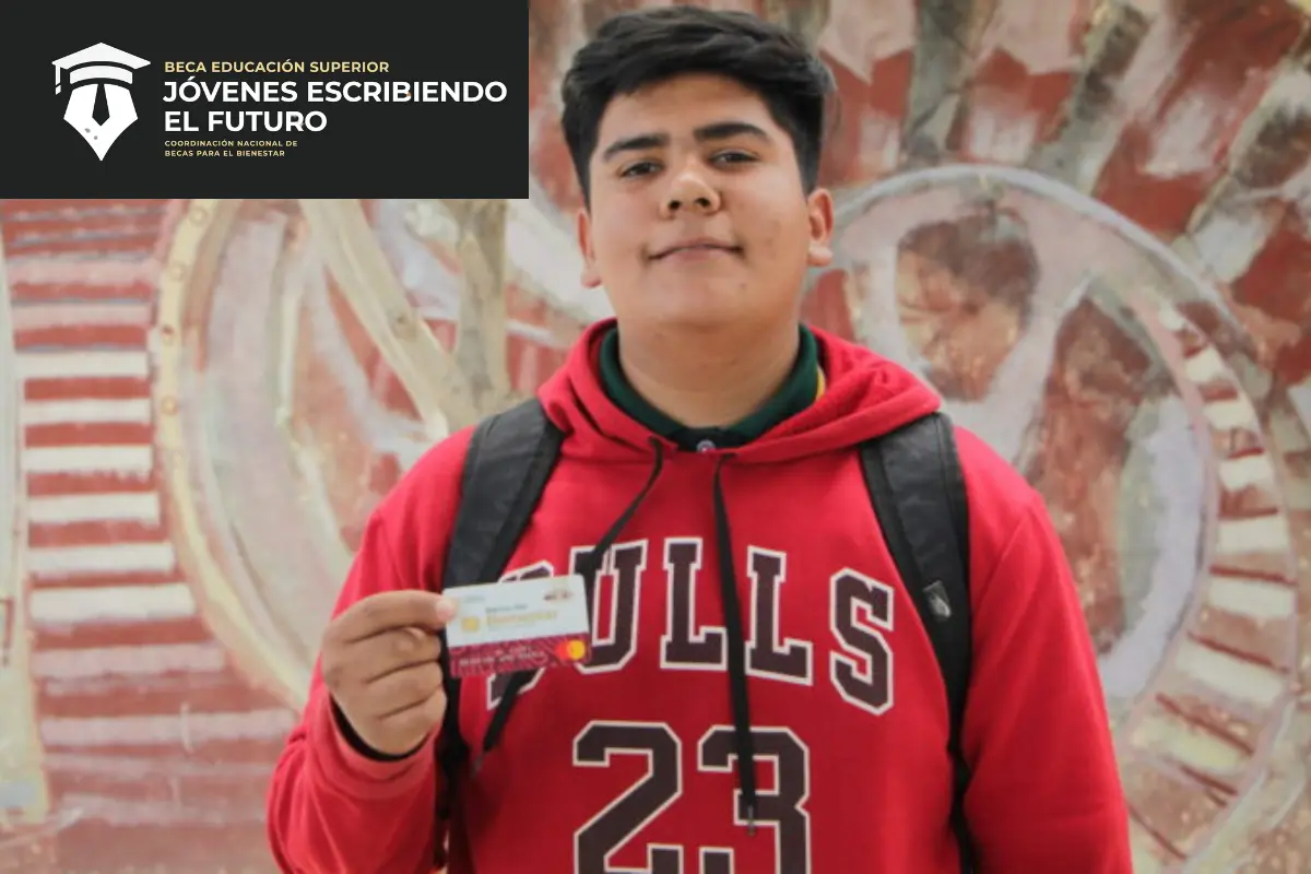 Beca Jóvenes Escribiendo el Futuro: ¿Cuándo cobran los beneficiarios?. Foto: Gobierno de México | Canva