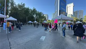 VIDEO | Comerciantes bloquean Reforma e Insurgentes por despojo de espacios en Cuauhtémoc