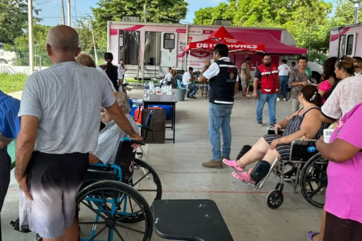 Envían personal de salud de Tamaulipas a brigadas médicas en el Higo, Veracruz | Foto: FB