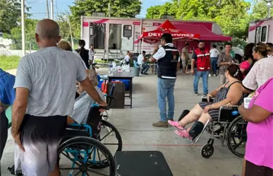 IMSS Tamaulipas lleva salud y apoyo comunitario a damnificados de El Higo, Veracruz