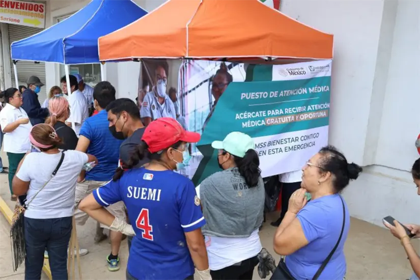 Médicos de Tamaulipas forman parte de las brigadas médicas en Veracruz | Foto: FB