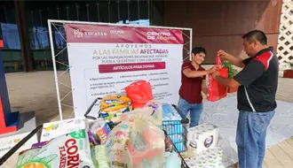 Ayuda para Veracruz: DIF Yucatán enviará esta semana el primer cargamento de víveres a familias afectadas