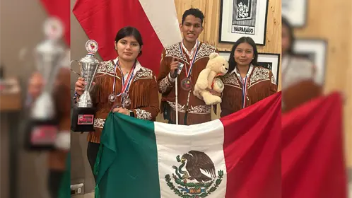 Estudiantes de Reynosa ganan primer lugar mundial en Ciencia y Tecnología en Chile