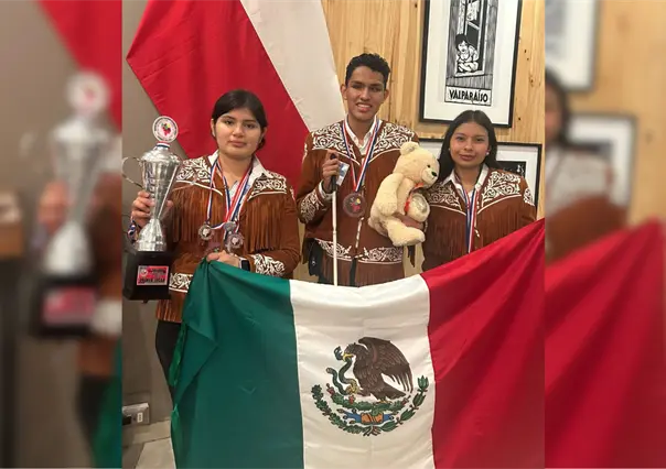 Estudiantes de Reynosa ganan primer lugar mundial en Ciencia y Tecnología en Chile