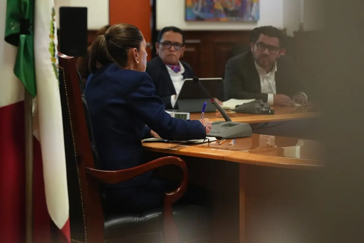 Claudia Sheinbaum en reunión con el Comité Nacional de Emergencias Foto: X(Twitter) @Claudiashein
