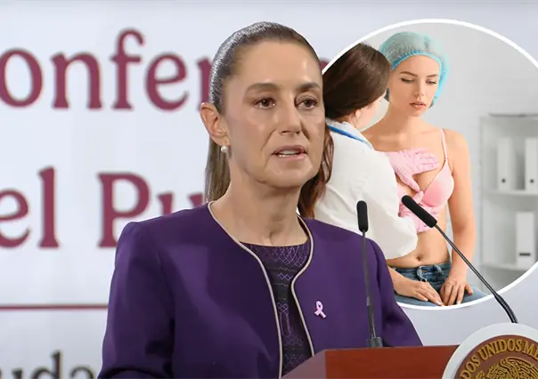 Claudia Sheinbaum lanza plan nacional contra cáncer de mama con inversión de 8 mil millones de pesos