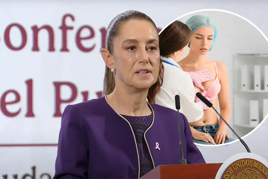 Claudia Sheinbaum lanza plan nacional contra cáncer de mama con inversión de 8 mil millones de pesos