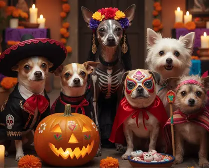 Día de Muertos perruno en Edomex premiará con hasta 2 mil pesos los disfraces de lomitos más creativos