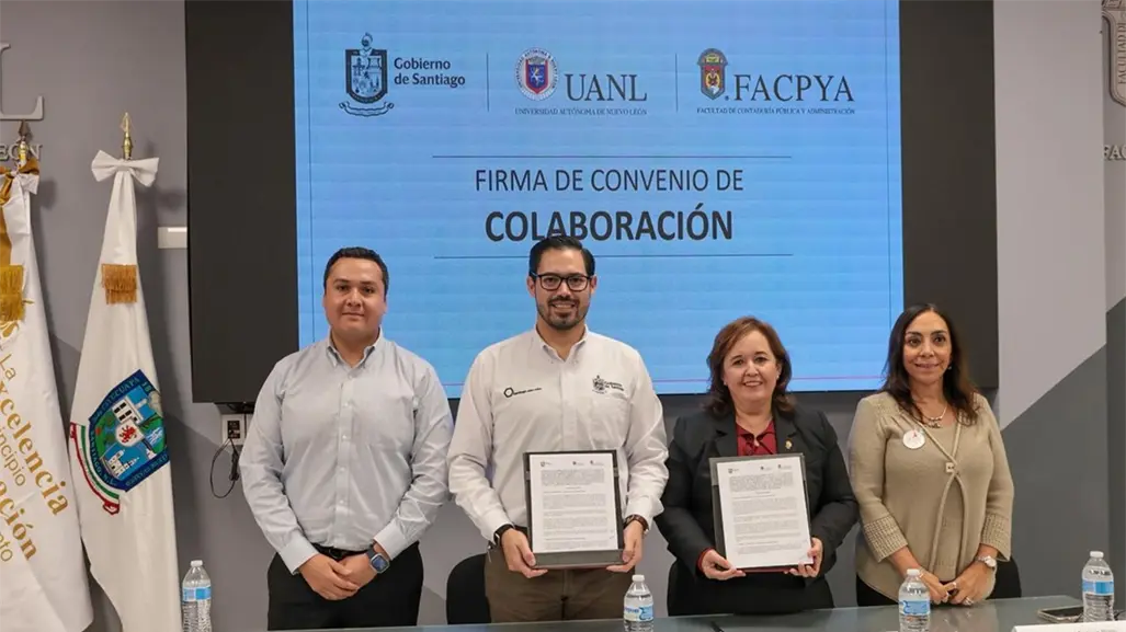 David de la Peña  y FACPYA firman convenio para programa de vinculación educativa